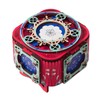 WHNICUST 3D Wooden Puzzle Music Box with Light Up Four-Leaf