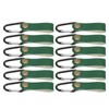 12Pcs Leather Wall Hooks PU Leather 5KG Load Durable Sturdy