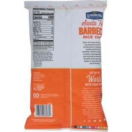 Lundberg Chip Rice Barbecue Microwaveable 5.5 oz (Pack of 6)