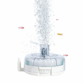 UPETTOOLS Mini Aquarium Sponge Filter, Small Internal Fish Tank Filter Detachable Submersible Filter with Air Stone Suitable for 2-6 Gallon Tank