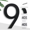 7 Inch Address Numbers for Houses, Modern House Numbers for