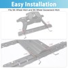 Replacement 5th Wheel Pins & Clips, 1/2-Inch Diameter Fits 5th