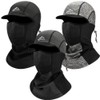 Thermal 5-in-1 Mask Cap Balaclava Earmuffs Neck Warmer Balaclava Light Gray 2ea