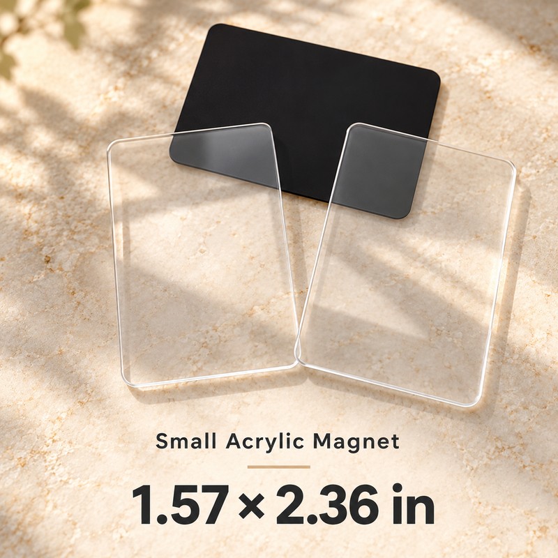 DIY Acrylic Fridge Magnet Kit for Custom Photo Crafts –