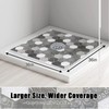 Large Shower Mat Non Slip, 36x36 Inch Shower Floor Mat