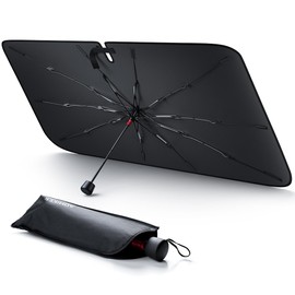 Aomiker 2024 Umbrella Shaped Car Sun Shade Front: Car Sunshade, Windshield, Car Sunshade, Front Sunshade, Foldable, Car Sunshade, Heat Insulation, Car Supplies, Sunshade, Light Blocking, UV
