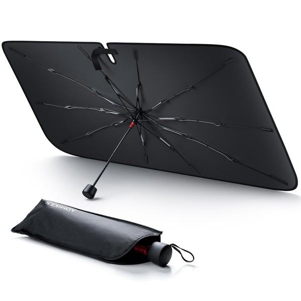 Aomiker 2024 Umbrella Shaped Car Sun Shade Front: Car Sunshade,