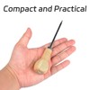 fKiZanthene Bradawl Tool with Wooden Handle, Multifunctional Stainless Steel Tailor's