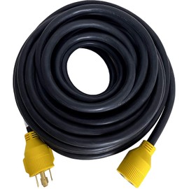 L14-30 Generator Extension Cord - 25 Foot, 30A, 125/250V - UL Listed - Iron Box # IBX-5805-25