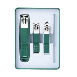 Finger and Toe Nail Cutter Set | Stainless Steel Pedicure Set | Grooming Kits with Storage Box, Nail Care Tools, Personal Care for Thick Nails