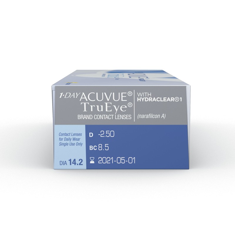ワンデー アキュビュー トゥルーアイ 【BC】8.5【PWR】-3.50 30枚入
