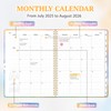 2025-2026 Planner, Weekly and Monthly Agenda from July 2025 -