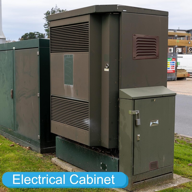 PATIKIL 8x8 Inch Aluminum Vent Cover, Screen Air Grille Ventilation