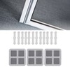 12Pcs Screen Window Clips Home Windows Mounting Buckle for Fly