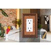 Henne Bery Raised Pearls Decorative Wall Plate Switch Plate Outlet