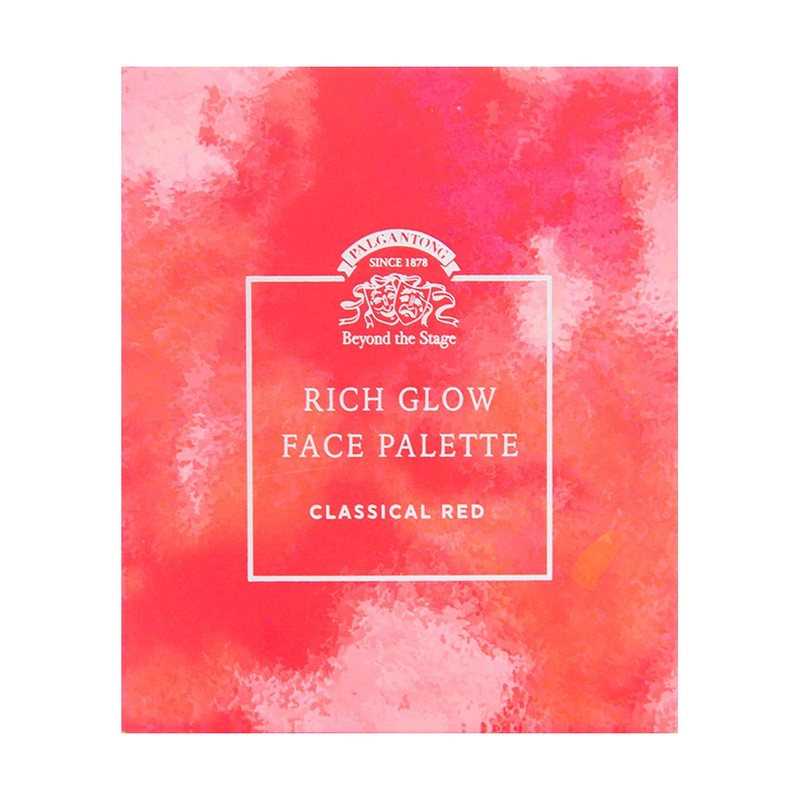 Parganton Rich Glow Face Palette 01 Classical Red, 0.4 oz