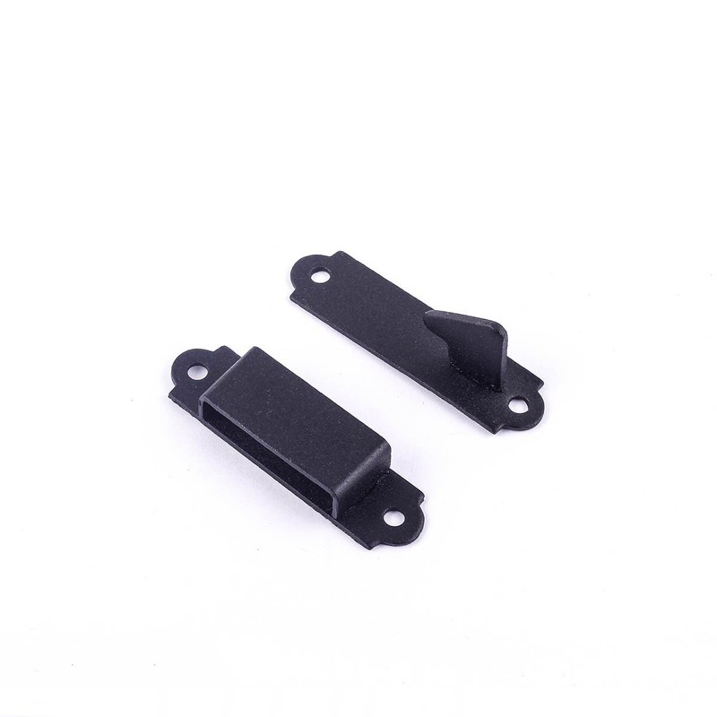 Renovator's Supply 6" Wrought Iron Gate Latch Lock Floral Pattern