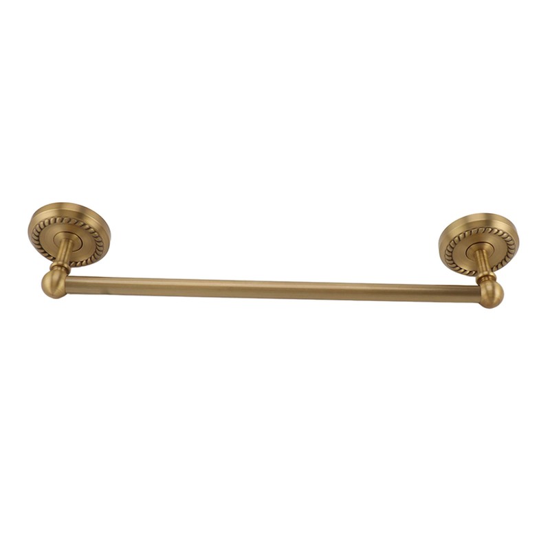 All Copper Bathroom Towel Bar European Style Wall Mounted Towel