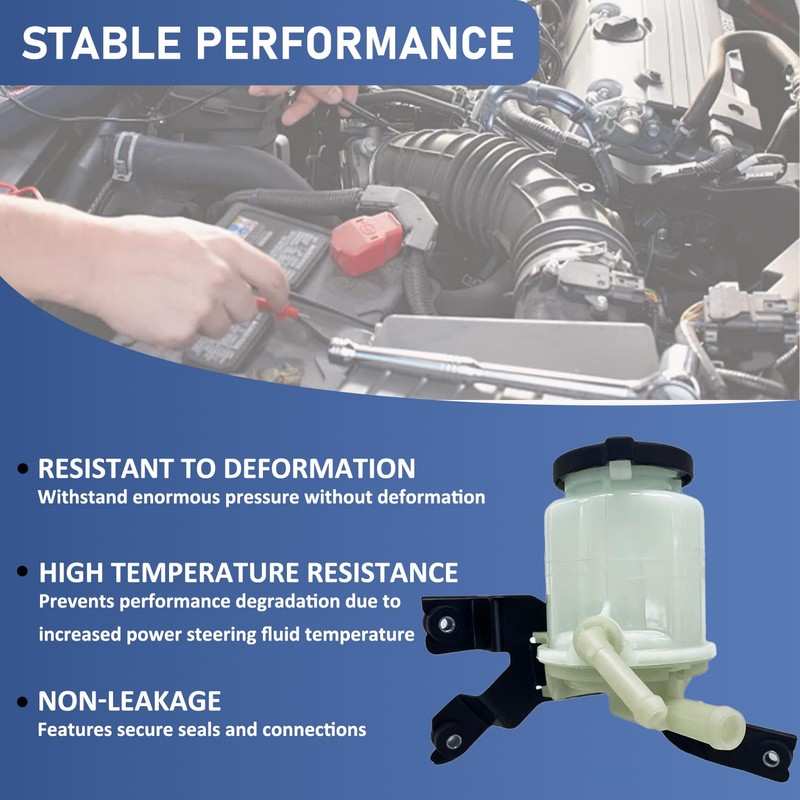 Forlevlaep Power Steering Reservoir w/Cap & Bracket for Lexus RX330