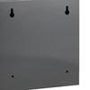 Relaxdays Lockable Cash Box, Removable Insert, 4 Compartments, Iron Cash