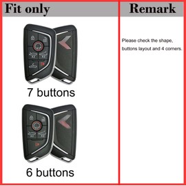 Handmade Leather Key Fob Cover for Corvette C8 2020 2021 2022 2023 2024 2025