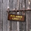 Toiletten Metal Sign with Toilet Motif and Saying "Pipi-Kaka-Land"