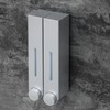 2 wall-mounted soap dispensers body wash dispenser