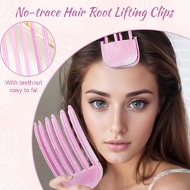 JEYORZY Pack of 2 Volume Clips, Volume Hair Clips, Volume Clip for Hairline, Volume Clips Hair, Hair Roots Lifting Clips for Fluffy Bangs and High Crown Hairstyle