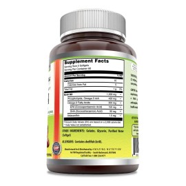 Aceite De Krill Oil Epa 120 Capsulas Omega 3 Dha Eg A57 Sabor ND