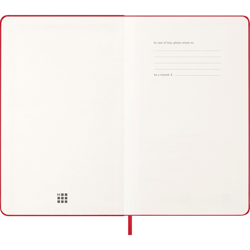 Moleskine Classic 12 Month 2026 Daily Planner, Hard Cover, Large