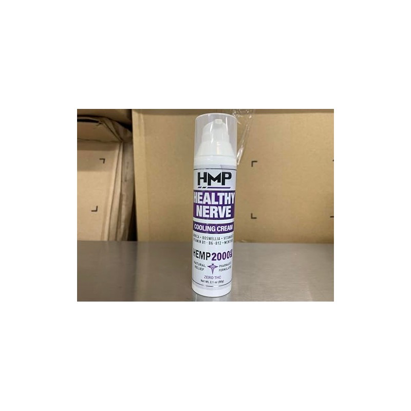 Neuropathy Cream Nerve Hemp Cream 2000mg Maximum Strength for Feet,