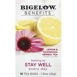 Bigelow Tea Lemon Echinacea, 18 ct, 3 Pack
