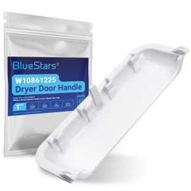 Upgraded W10861225 W10714516 Dryer Door Handle - Compatible with Whirlpool Kenmore Maytag Amana Dryers - Replaces AP5999398 PS11731583 W10861225VP