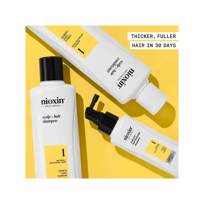 Nioxin Scalp + Hair Thickening System 1 Full Size Kit