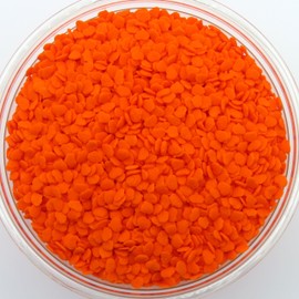 Beulah's Mini Orange Pumpkin Shapes, 1 Pound Package