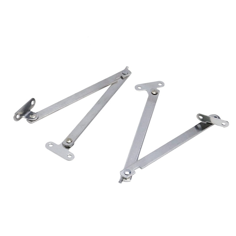 KUMGROT 2 Pairs Folding Lid Support Hinge 10 inch Furniture