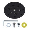 ECSiNG Sanding Discs Support Plate 6 Inch 17 Hole Sander