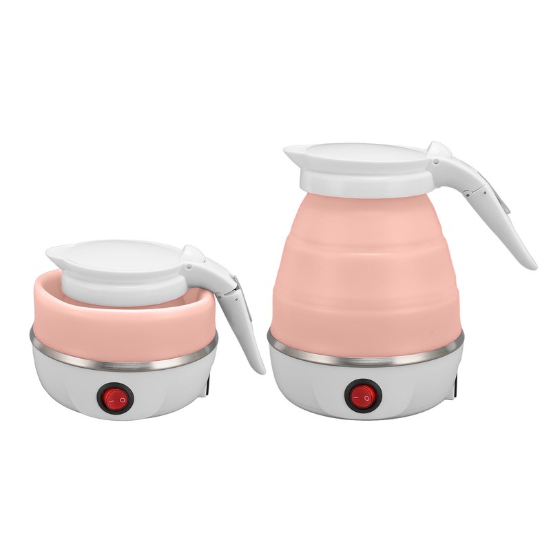 Foldable Electric Kettle 400W 600ML Auto Power Off Collapsible Travel