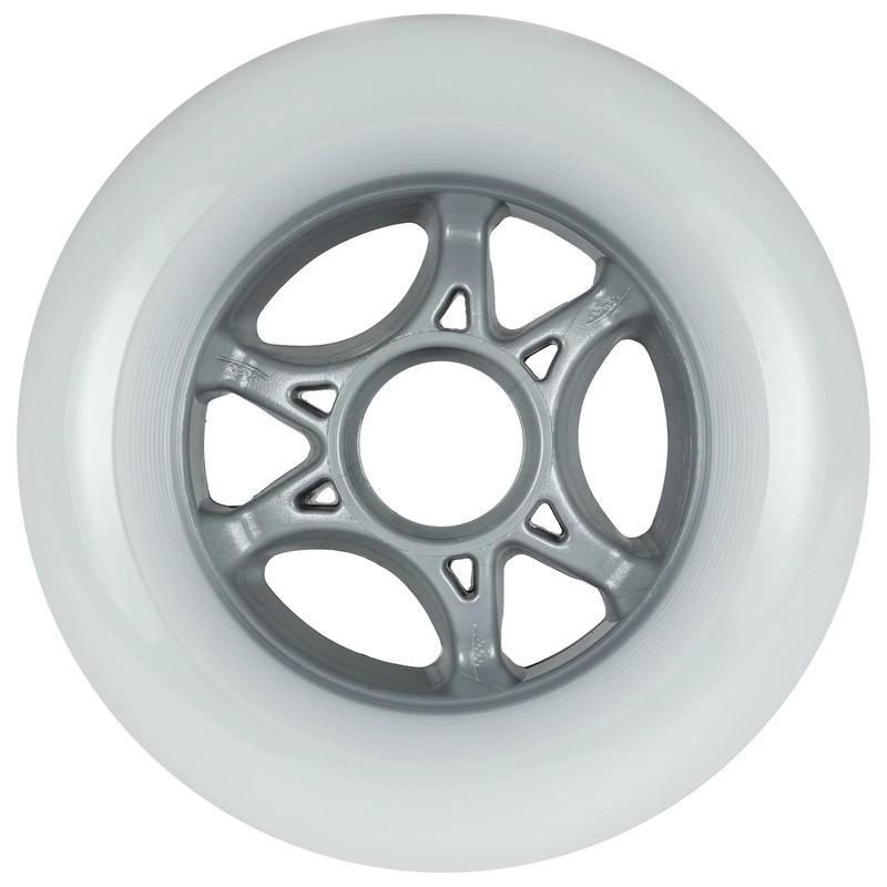 Powerslide Infinity Ii Wheels, Pack of 4, white, 100mm