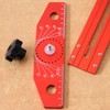 T Square Ruler Protractor for Crafting Aluminum Alloy Woodworking Scriber