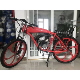 ntnmotorcycle Black Bicycle Banana Saddle Seat W/Frame Equipped - 66/80CC Motorized Bicycle