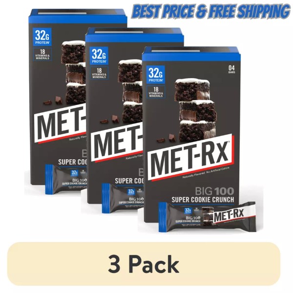 does not apply 3Pack MET-Rx Big 100 High Protein Meal