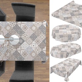 Anro Washable Oilcloth, Wax Tablecloth