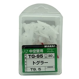 Wakai Hollow Wall Toggler T9.5, 30-Piece Set, TG-95
