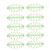 Alomejor 10PC Bait Thrower Fishing Feeder Spring Coil Inline Method