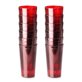 New Star Foodservice | Restaurant-Grade Beverage Tumblers (Red (Set of 12), 16 oz)