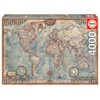 4,000 Piece Puzzle - The World Map