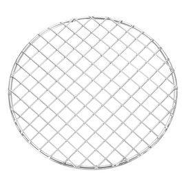 sourcing map Round Cooking Rack, Dia 7.1 Inch Stainless Steel Grill Grate Cross Wire Barbecue Grill for Cooking Baking Air Fryer Racks, Silver