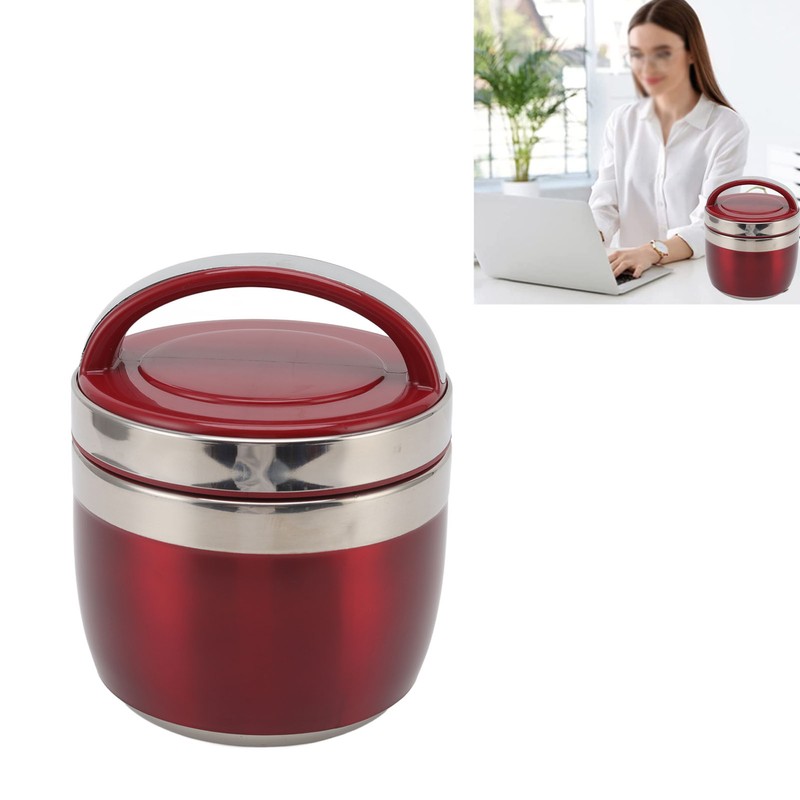 1.5L Vacuum Lunch Box 304 Stainless Steel Insulated Food Container