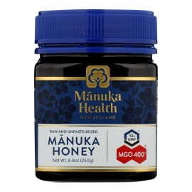UD_Manuka Health-8.8 oz Organic Manuka Honey Mgo 400+ 100% Natural Pure and Dried Certified Halal Packaged in Bottle